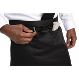 Whites Waist Aprons Black (5 Pack)