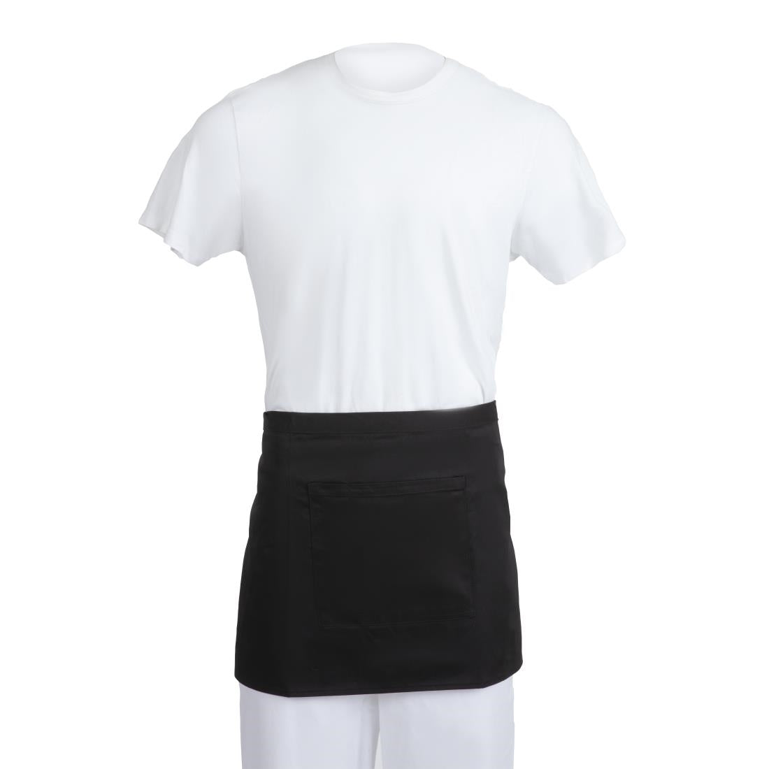 Whites Waist Aprons Black (5 Pack)