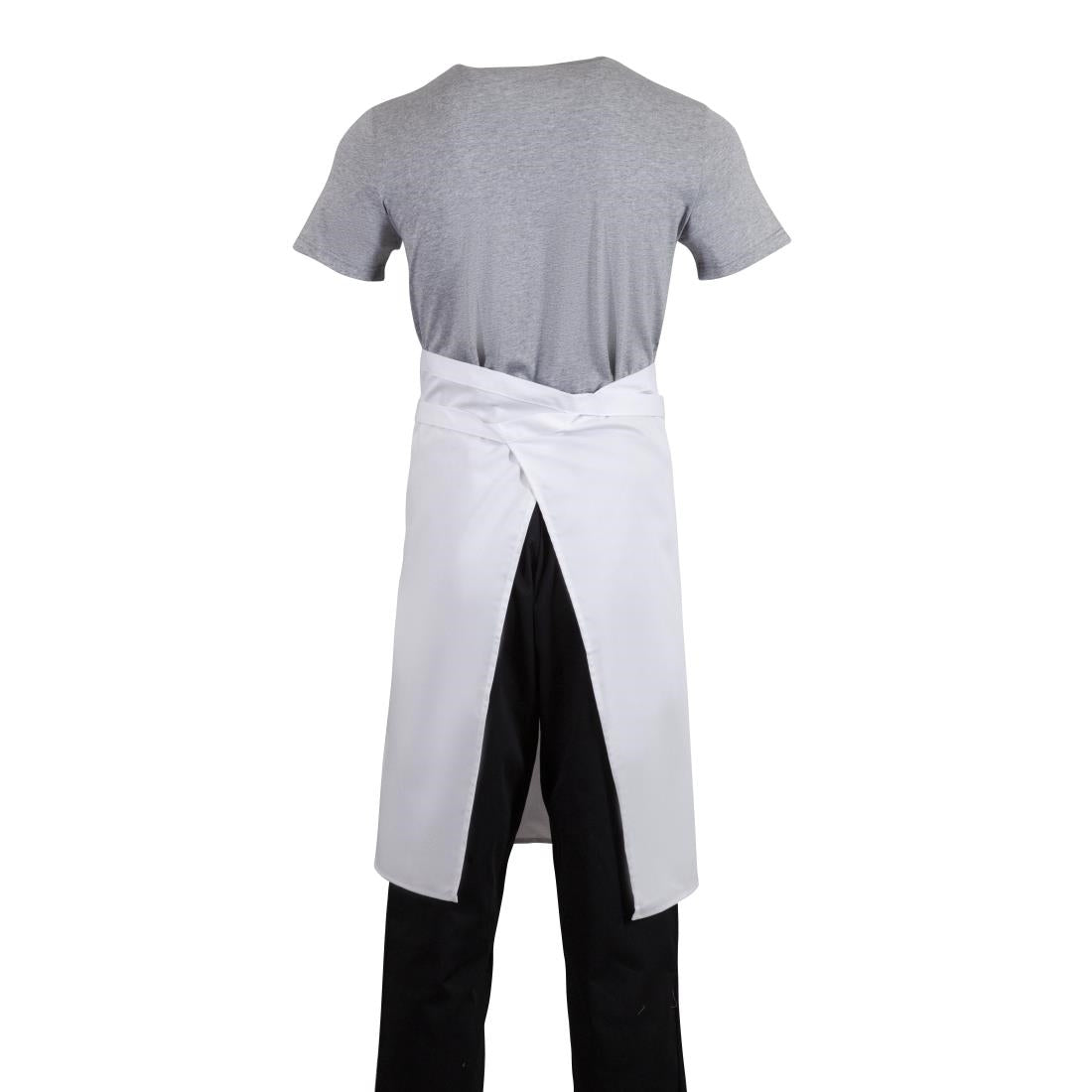 Regular Bistro Apron White