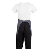 Whites Bistro Apron Polycotton Charcoal