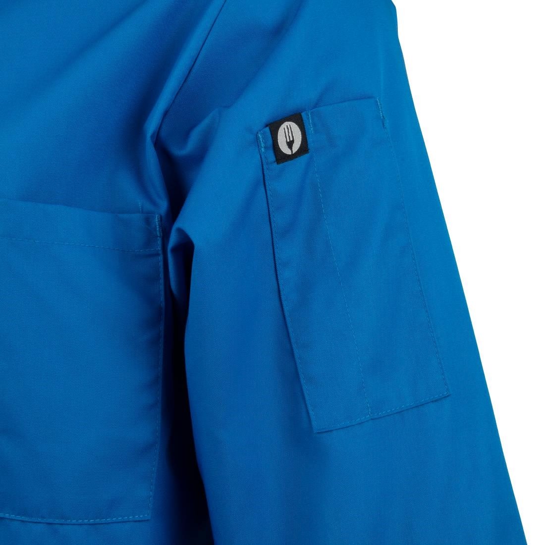 Chef Works Unisex Chefs Jacket Blue XL