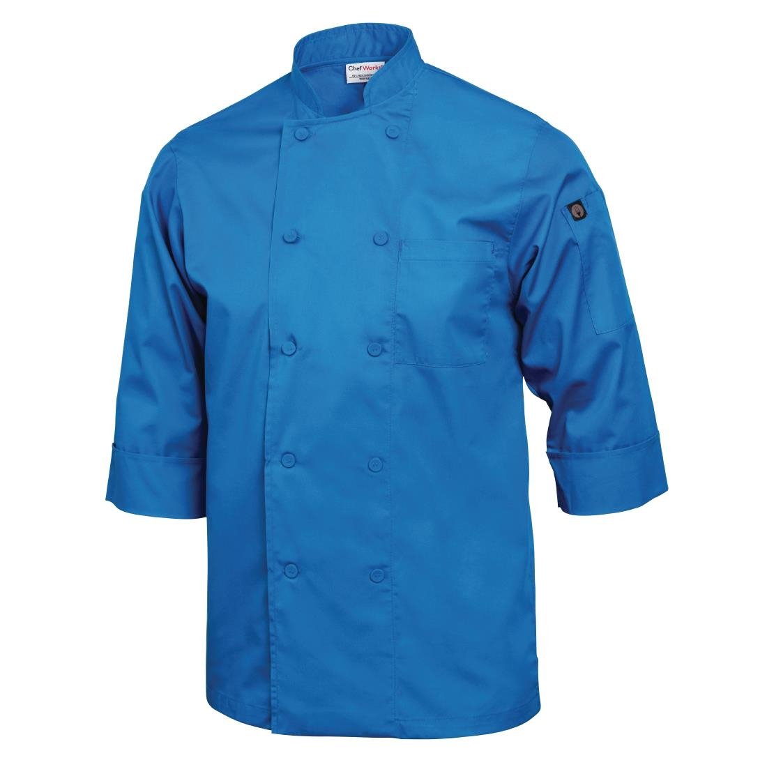 Chef Works Unisex Chefs Jacket Blue XL