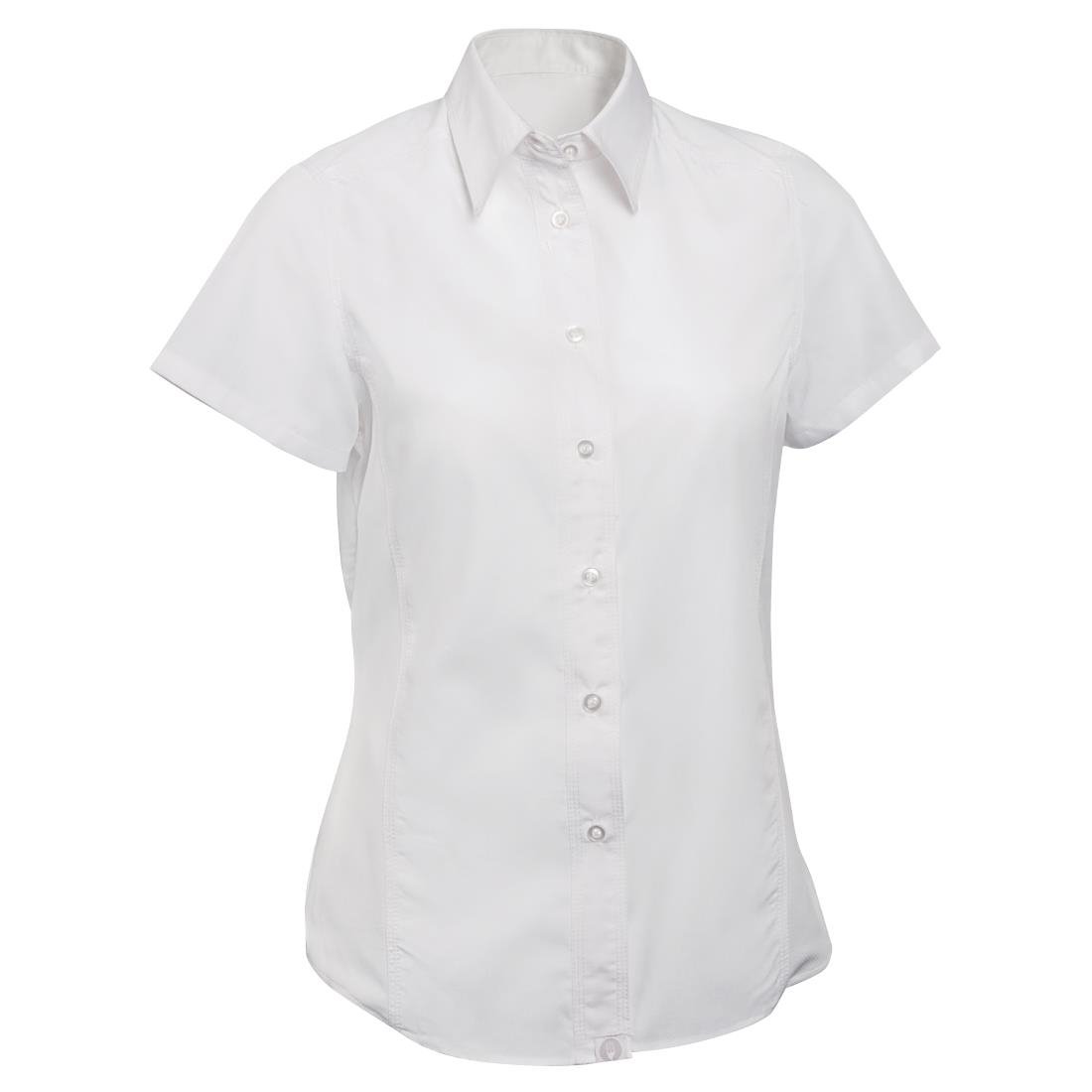 Chef Works Womens Cool Vent Chefs Shirt White L