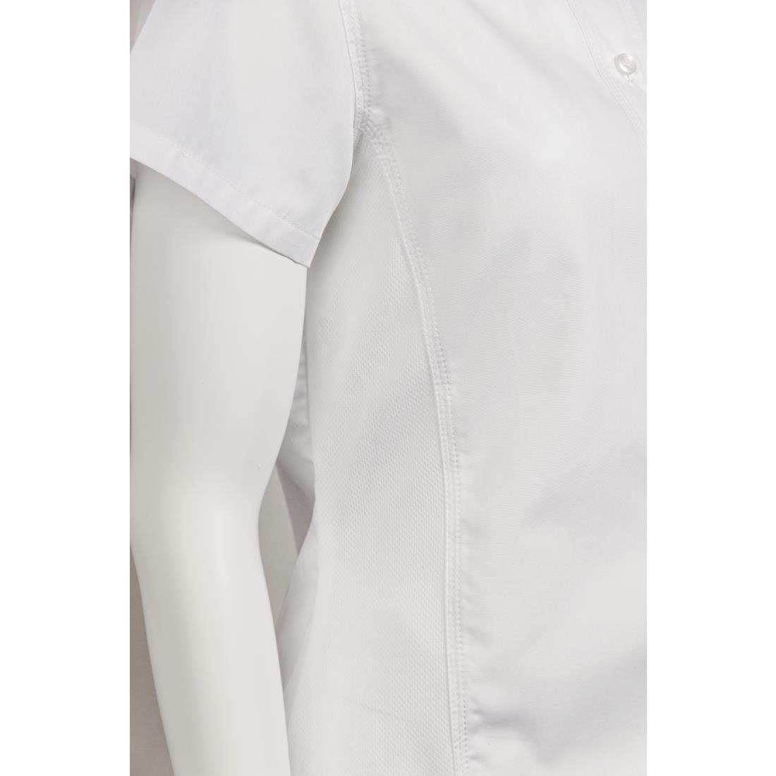 Chef Works Womens Cool Vent Chefs Shirt White XS