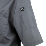 Chef Works Valais Signature Series Unisex Chef Jacket Grey L