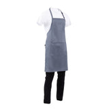 Chef Works Bib Apron Grey