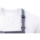 Chef Works Bib Apron Grey