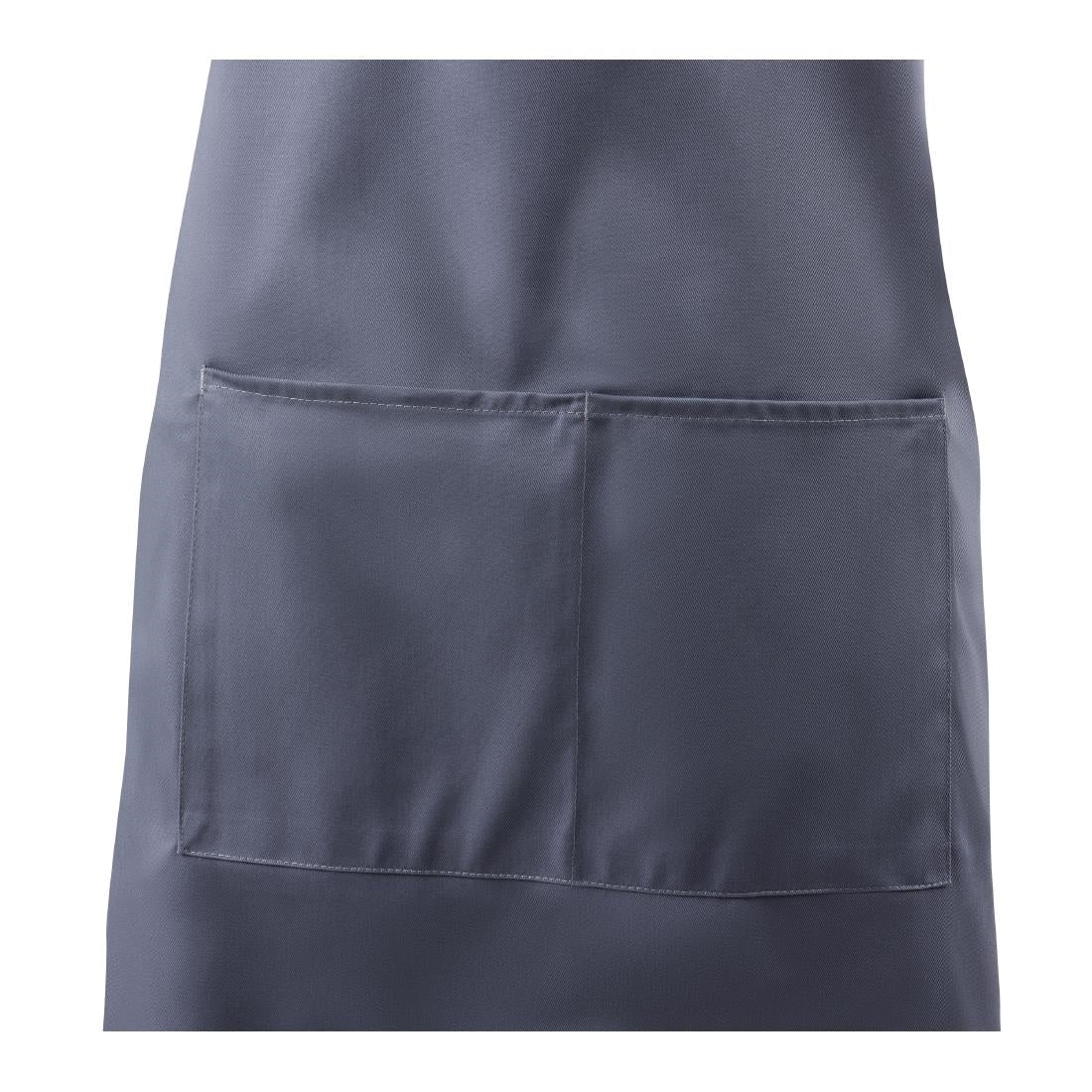 Chef Works Bib Apron Grey