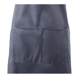 Chef Works Bib Apron Grey