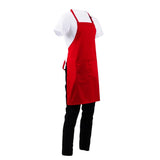 Chef Works Bib Apron Red