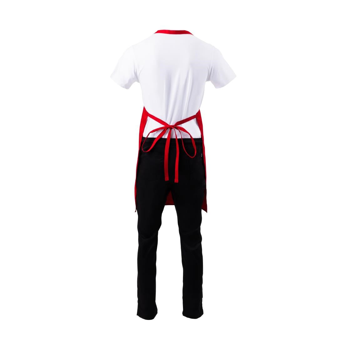 Chef Works Bib Apron Red
