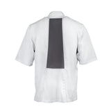 Chef Works Valais Unisex Chef Jacket White with Grey 2XL
