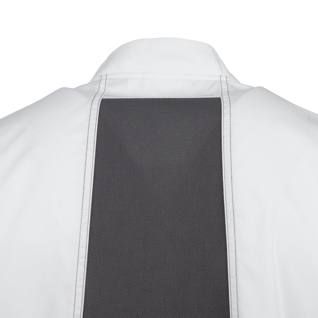 Chef Works Valais Signature Series Unisex Chef Jacket White S