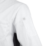Chef Works Valais Signature Series Unisex Chef Jacket White S