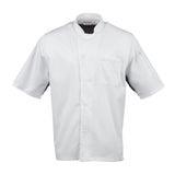 Chef Works Valais Signature Series Unisex Chef Jacket White S