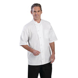 Chef Works Valais Signature Series Unisex Chef Jacket White S