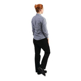 Chef Works Womens Gingham Shirt Black XL