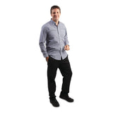 Chef Works Mens Gingham Shirt Black XL