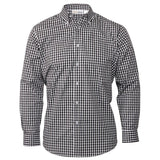 Chef Works Mens Gingham Shirt Black XL