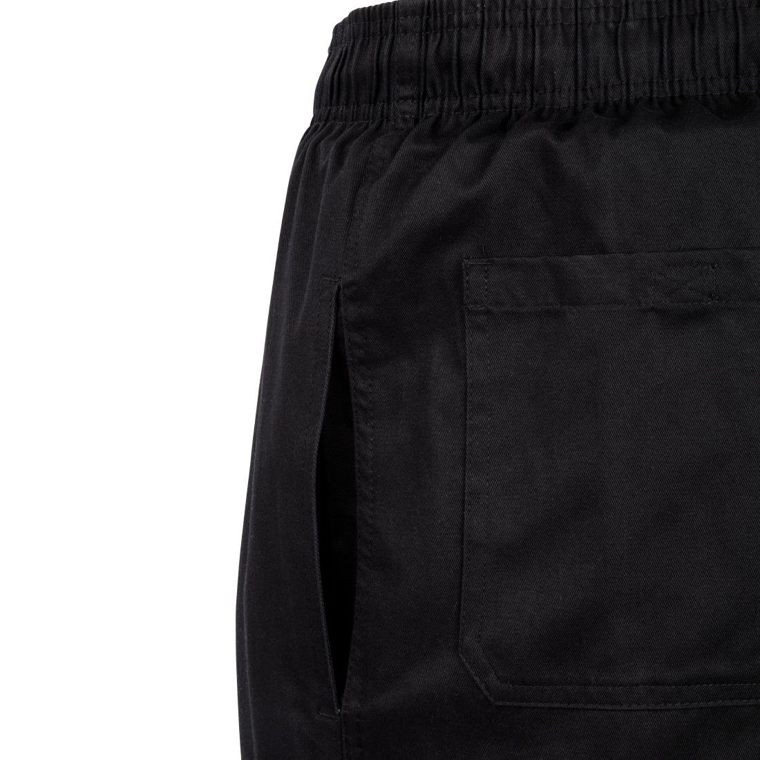 Chef Works Unisex Classic Fit Cargo Chefs Trousers Black L