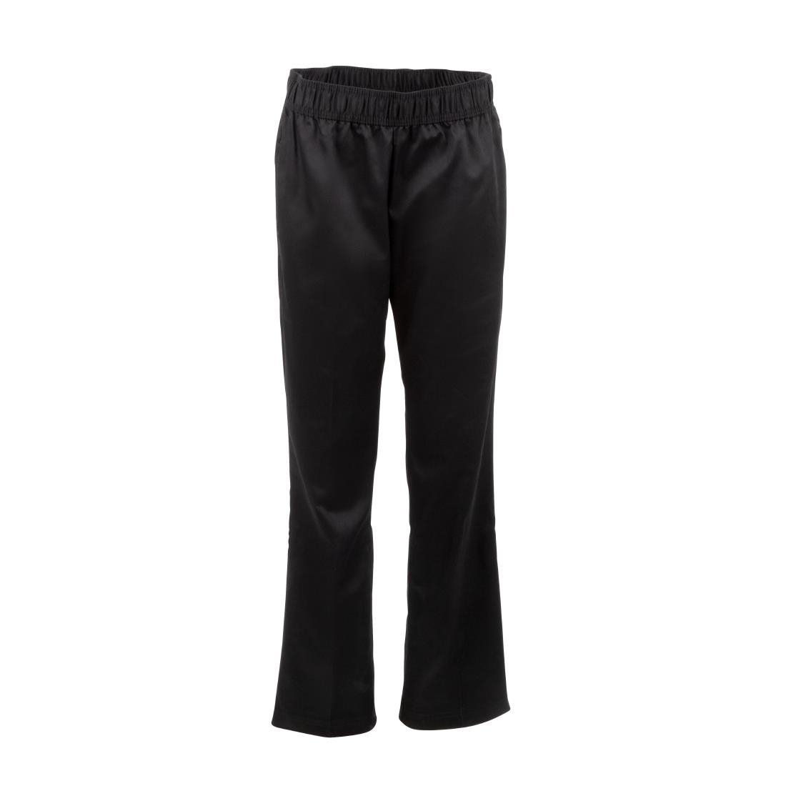 Chef Works Womens Basic Baggy Chefs Trousers Black S