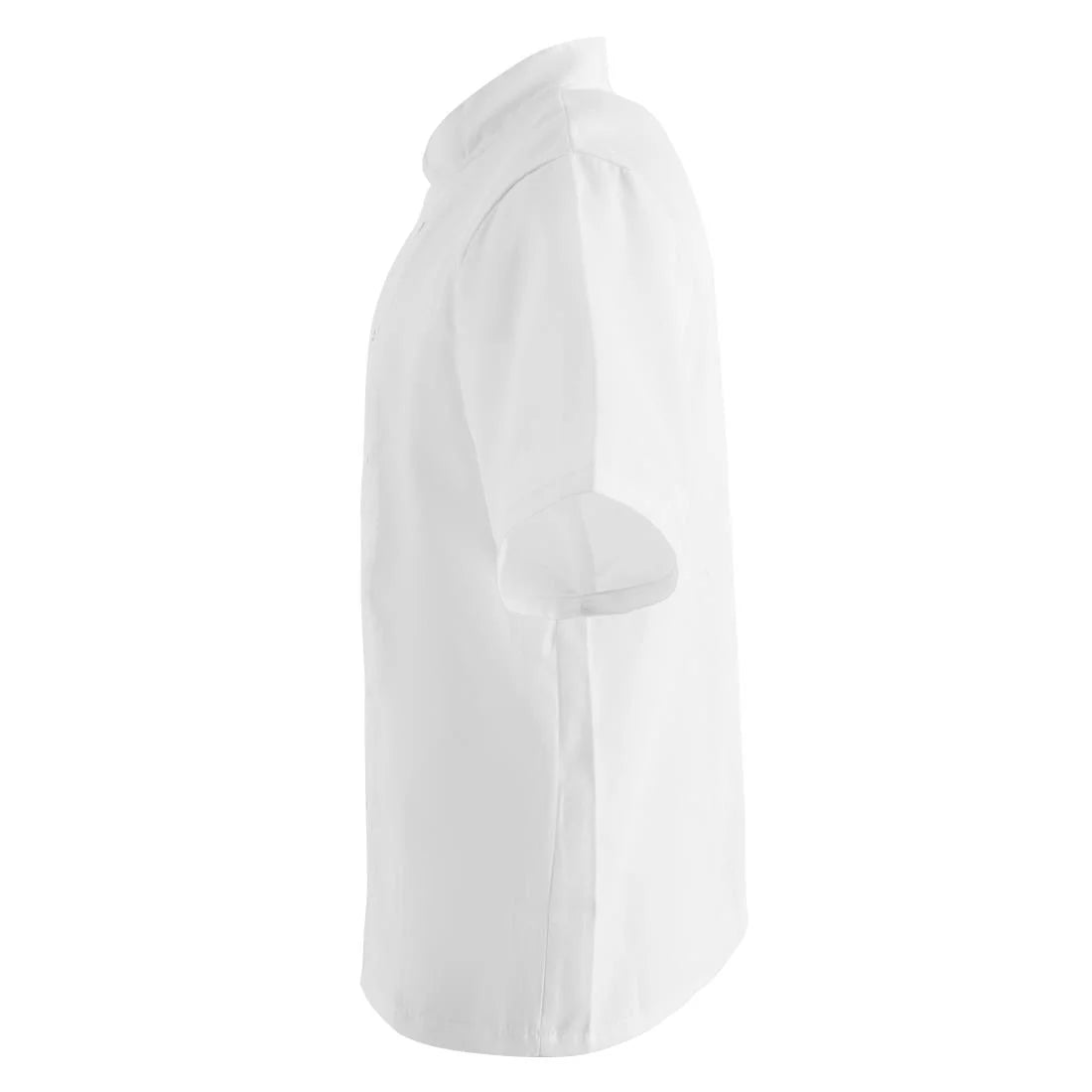 Whites Boston Unisex Chef Jacket Short Sleeve White M