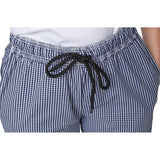 Whites Unisex Vegas Chefs Trousers Small Blue & White Check 2XL
