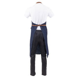 Chef Works Urban Memphis Wide Bib Apron Indigo