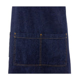 Chef Works Urban Memphis Wide Bib Apron Indigo