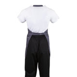 Whites V Neck Service Apron Charcoal