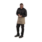 Whites Short Bistro Apron Tan