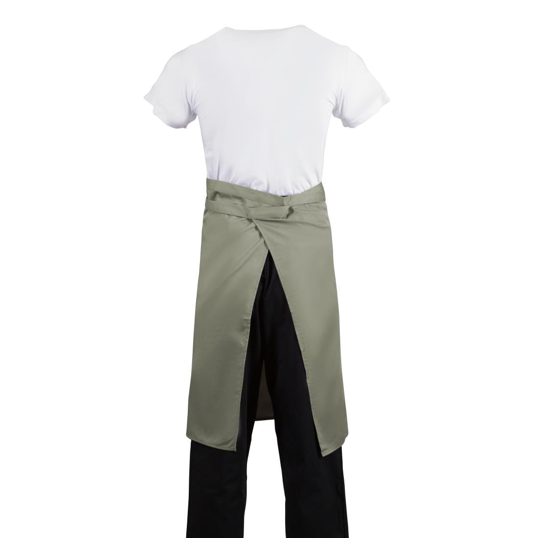 Whites Regular Bistro Apron Olive