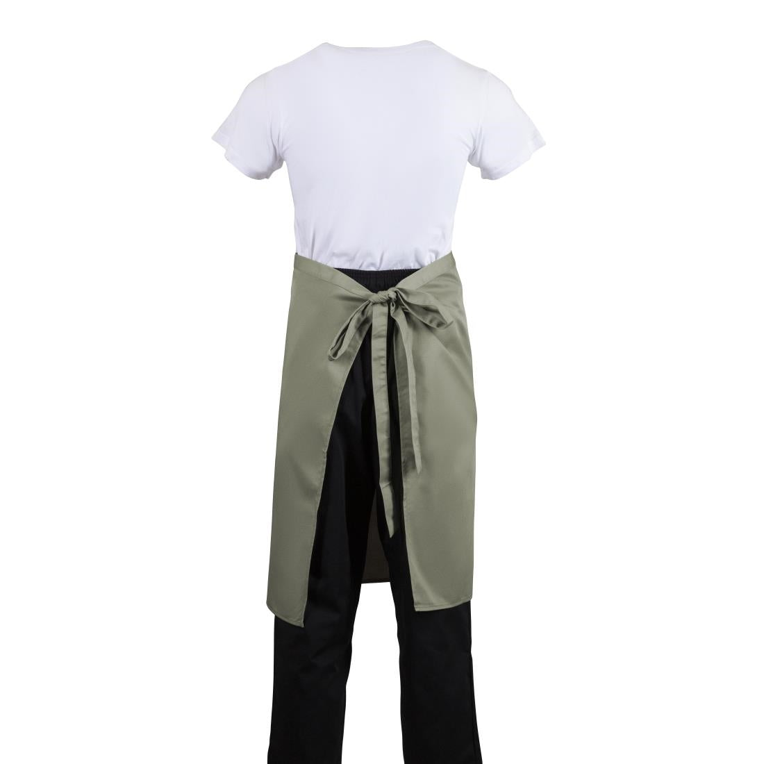 Whites Regular Bistro Apron Olive