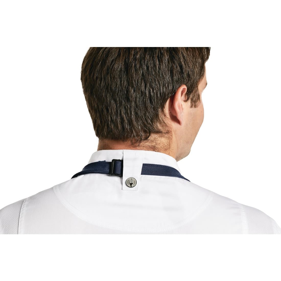 Chef Works Springfield Zipper Mens Chef Jacket White S