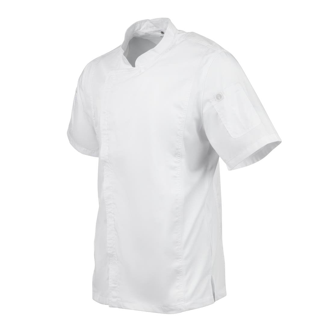 Chef Works Springfield Zipper Mens Chef Jacket White XL