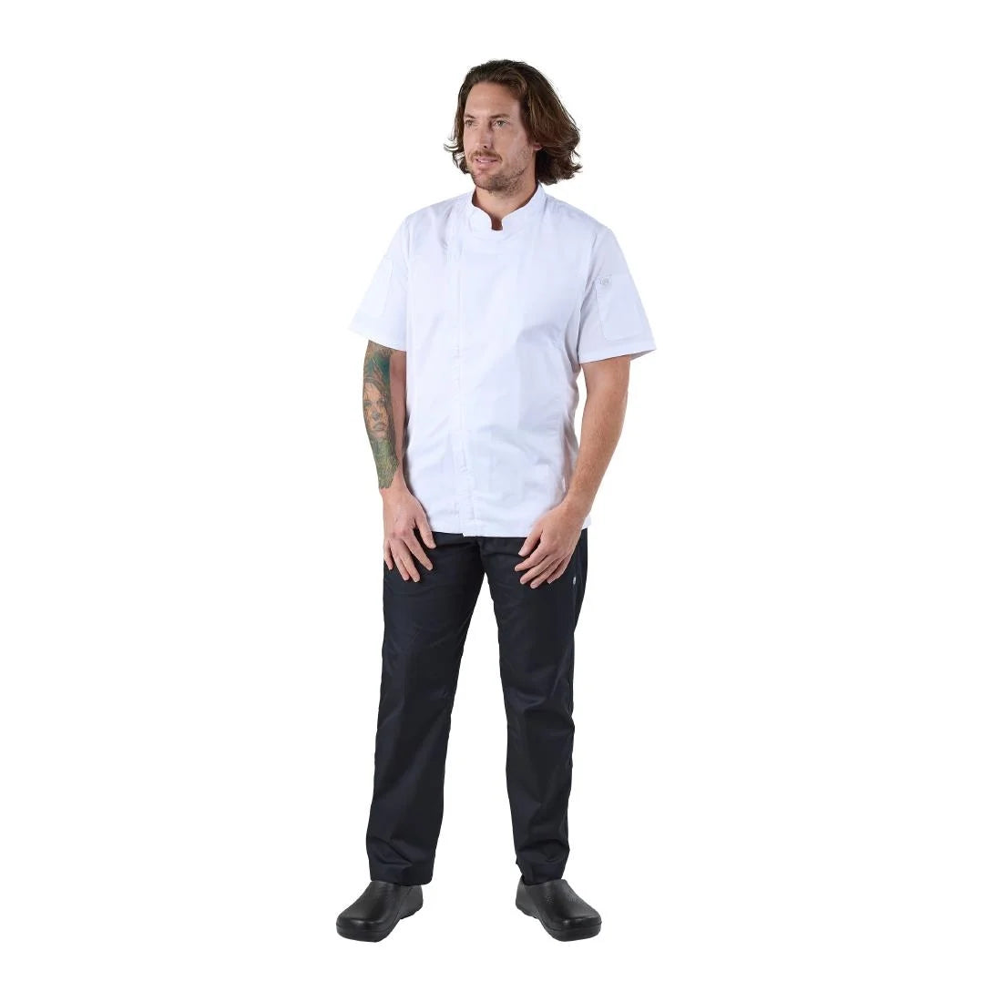 Chef Works Springfield Mens Chef Jacket White M