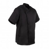 Chef Works Springfield Zipper Mens Chefs Jacket Black XL
