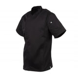 Chef Works Springfield Zipper Mens Chefs Jacket Black XL