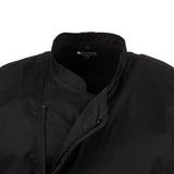 Chef Works Springfield Zipper Mens Chefs Jacket Black XL