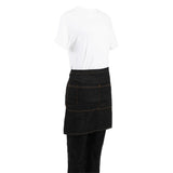 Chef Works Urban Memphis Half Bistro Apron Black