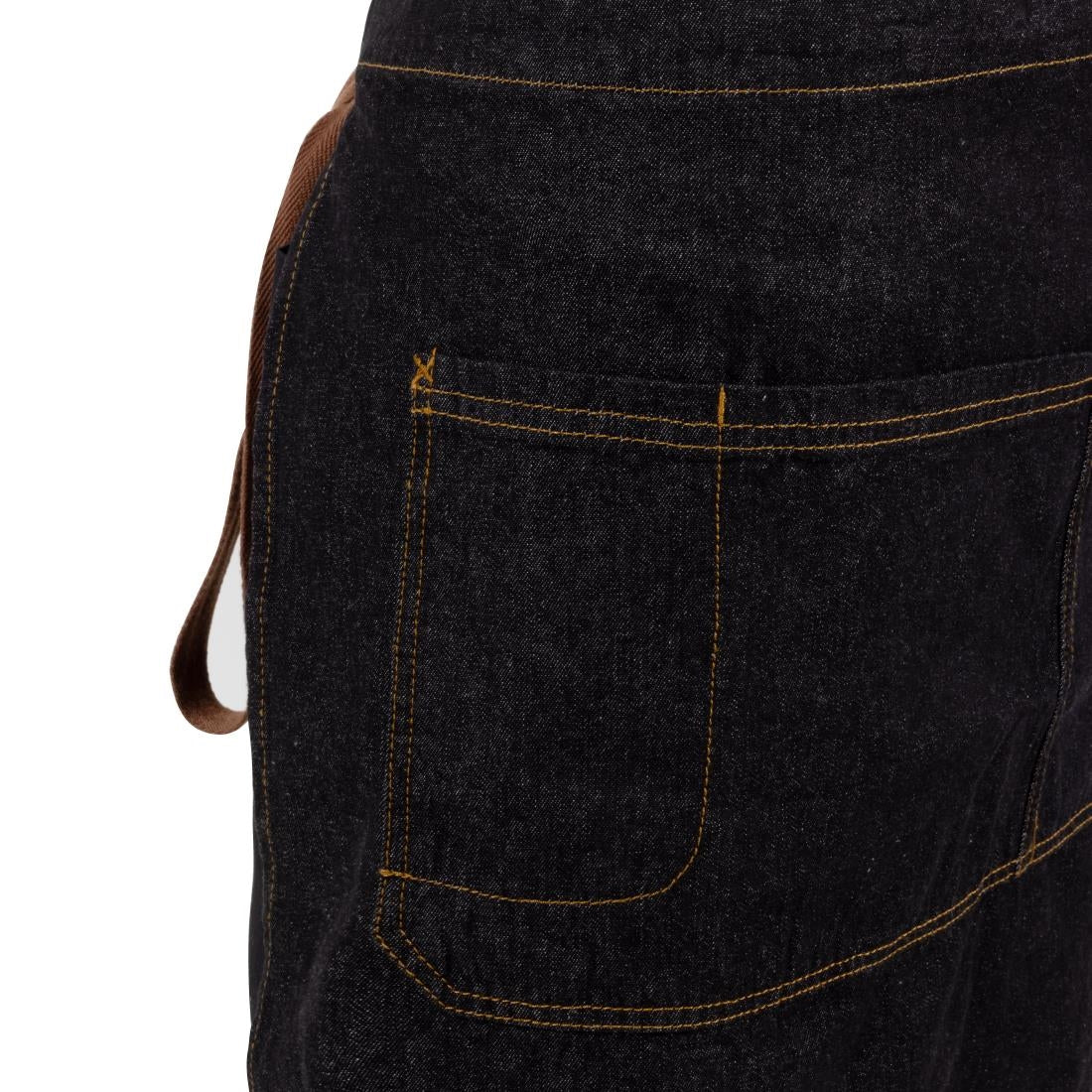 Chef Works Urban Memphis Half Bistro Apron Black