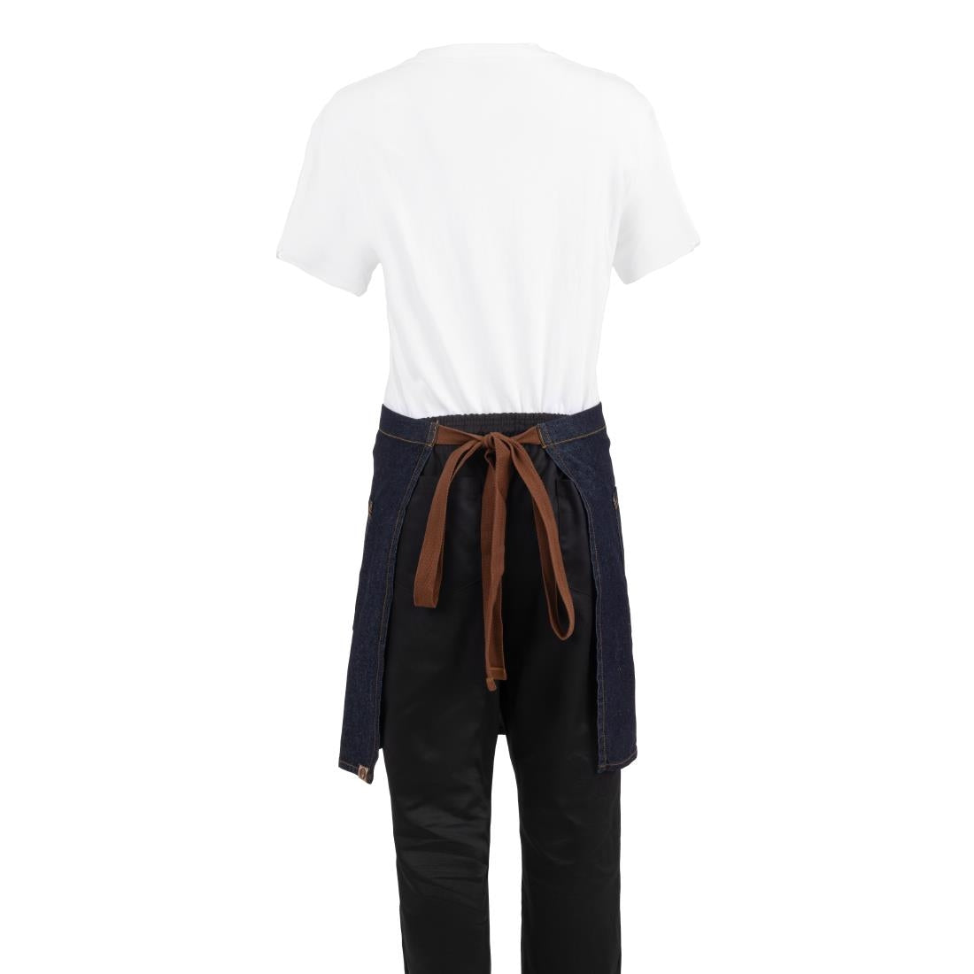 Chef Works Urban Memphis Half Bistro Apron Indigo