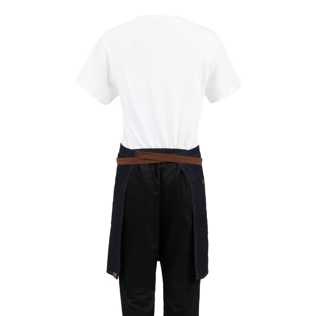Chef Works Urban Memphis Half Bistro Apron Indigo