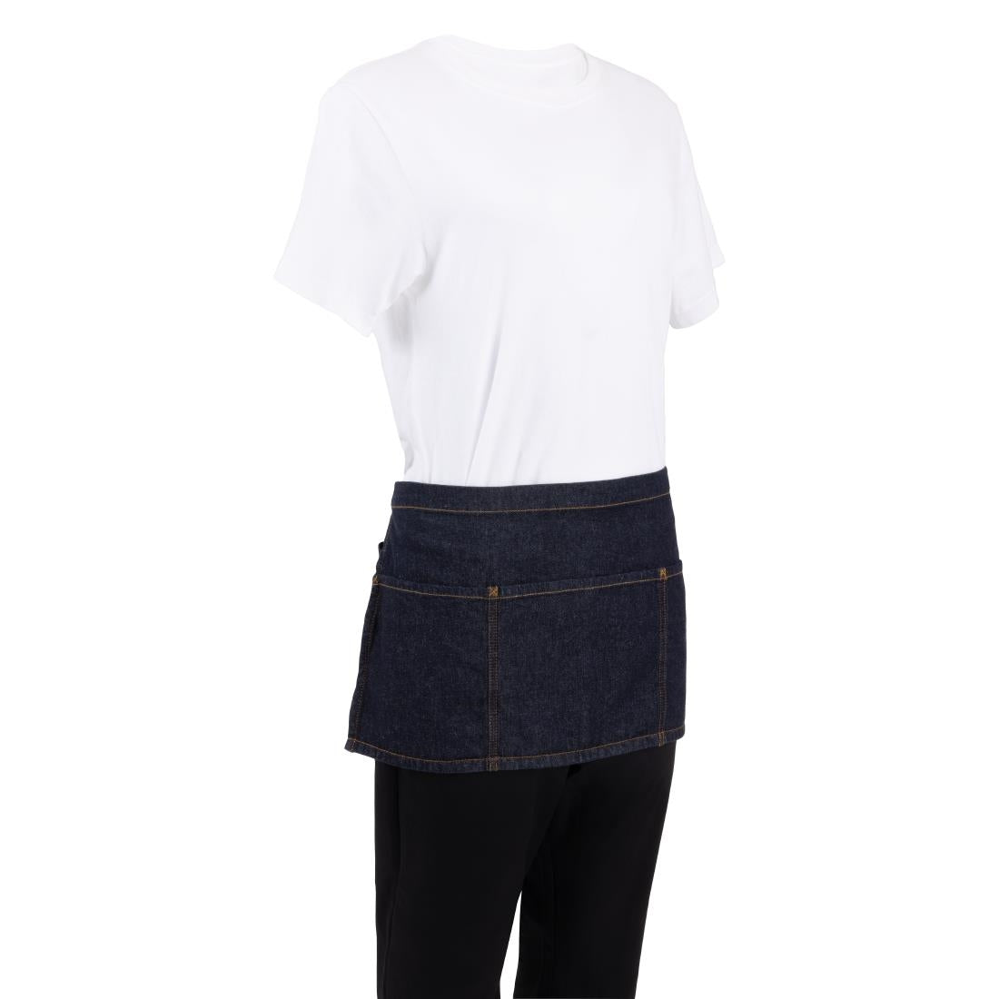 Chef Works Urban Memphis Waist Apron Indigo