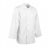 Chef Works Calgary Long Sleeve Cool Vent Unisex Chefs Jacket White M