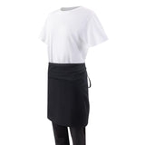 Chef Works Half Bistro Apron Black