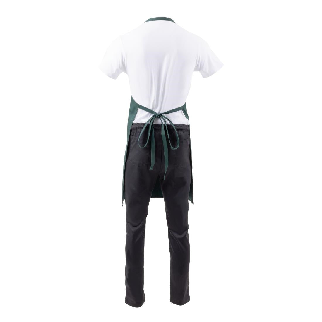 Chef Works Butchers Bib Apron Hunter Green