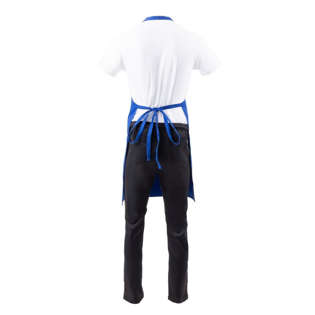 Chef Works Butchers Bib Apron Royal Blue