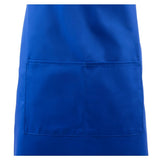 Chef Works Butchers Bib Apron Royal Blue