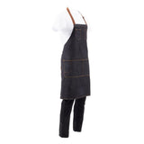 Chef Works Urban Memphis Bib Apron Indigo
